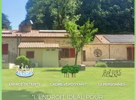 La Minoterie Pause Zen, Spa & Piscine privés 12 personnes