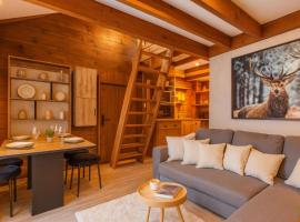 Mazot cozy chalet spirit in Chamonix, hotel in Chamonix-Mont-Blanc