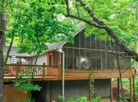 Serenity Over the Woods