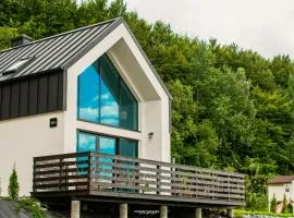 Domki na Szczycie - balia jacuzzi na wyłączność