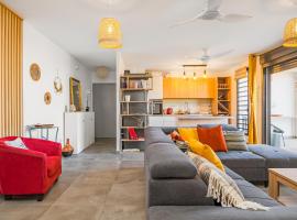 Le Lys du Lagon - Appartement T4 tout confort avec jardin &agrave; la Saline Les Bains, Hotel am Strand in Saint-Paul