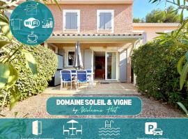 Domaine Soleil & Vignes, 4 pers Piscine à Calvisson, hotel v destinaci Calvisson