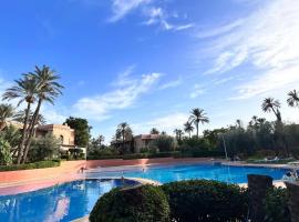 Condo in the Heart of the Palmeraie, Pools, apartmán v rezidenci v Marrákéši
