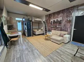 Loft style big studio for 2-4 in Pikku Huopalahti