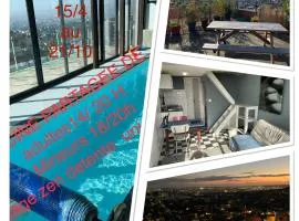 ECO STUDIOS mezzanine wifi piscine stationnement gratuit terrasse dans jardin