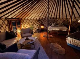 Jurte in den Bergen, camping de luxo em Bad Reichenhall