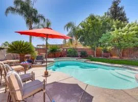 Outdoor Oasis with Fire Pit Pet-Friendly Fresno Gem