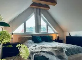 Three Stories Apartment in Old City center with Castle view and Terrace