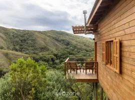 Cabana c/ vista e jacuzzi Serra Catarinense VST025