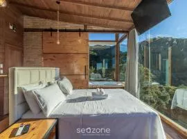 Chalé na serra com Vista Magnífica VST017