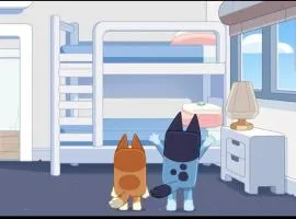 Lvl 24 Bluey Themed family apartment in the heart of CBD by Stylish Stays