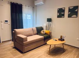 Hodos Luxury APT 2 near ATH-Airport, hotel v destinaci Markopoulon