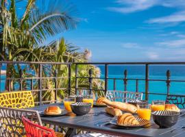 Le COQ Bleu d'Azur - Piscine - Parking!, ξενοδοχείο στη Μεντόν
