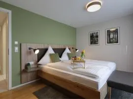 Appartement Deluxe mit Garten stilvoll wohnen und entspannen 12 Min vom Europa Park