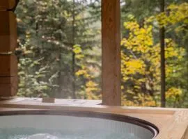 Chata pod Nosalem - Domek z jacuzzi z bala w Zakopanym