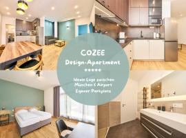 COZEE - Design-Wohnung mit Parkplatz zwischen München und Flughafen MUC, hotel in Ismaning