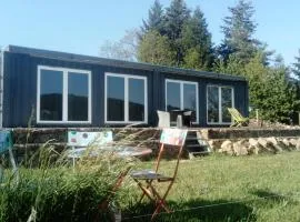 Maison-containers en Nord-Ardèche