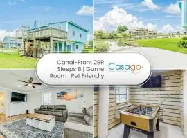 Ultimate Canal Front Game Room Boat Ramp