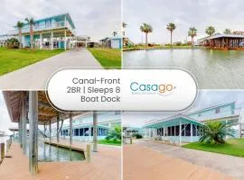 Prime Canal Front w/ Dock Outdoor Kitchen