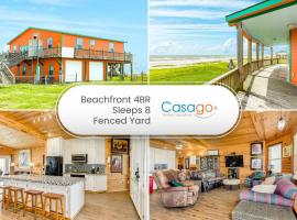 Stunning Beachfront Cargo Lift Fenced Yard, ξενοδοχείο σε Caplen