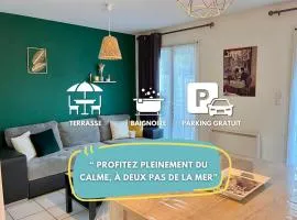 Maison Héloïse - 2 chambres - Terrasse privée - Vacances au calme avec tous les commerces à proximité
