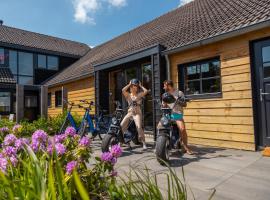 Tiny House Havenzicht | 4 personen，位于Sint Jansklooster的小屋