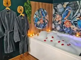 Suite Passion - Jacuzzi privé - Table massage