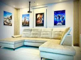 Kino na łące - apartament z prywatną salą kinową