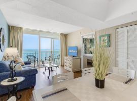 2ND Wind by StayMareni - 2Bed-2Bath Oceanfront Suite，位于默特尔比奇的别墅