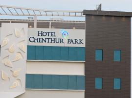 Hotel Chenthur Park, hotel Coimbatore nemzetközi repülőtér - CJB környékén Kojambuttúrban