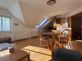 Srdce Mesta V Podkroví - slnečný apartmán s balkónom, hotel in Stará Turá