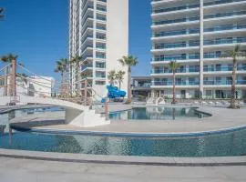 Amazing two bedroom beach front condo W1105
