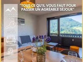 Studio au pied des pistes Vue imprenable Grand Bo'