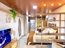 Flat StudioMar - beira mar até 4 p - pé na areia，位于科鲁里皮的酒店