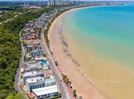 Flat Aconchego beira mar Cabo Branco - 606 entre o mar e a mata Atlantica