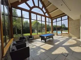 Villa de luxe, piscine chauffée & nature