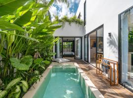 Villa Cinco - Modern 3Bedroom with Pool in Cemagi, viešbutis mieste Cemagi