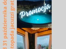 Chwilo Trwaj dom z jacuzzi i kominkiem z widokiem na góry Korbielów Pilsko