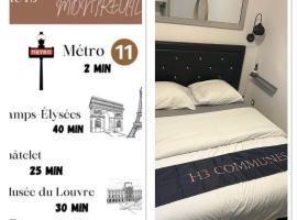 Sci h3 communes, Hotel in Montreuil