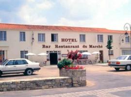 Hôtel du Marché, hotel v destinácii Beauvoir-sur-Mer