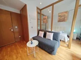 Sabaris, Baiona, apartamento con terraza