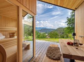 Oberplunerhof Luxury Chalet Skyline, hotel in Colli in Pusteria