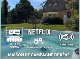 Luxury Country House - 6 Bed Room - Jacuzzi, Cinéma 7 Places, Sauna by So Homy