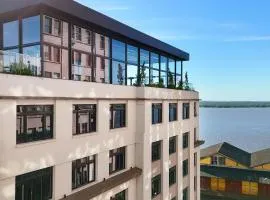 Xtay Cais Rooftop - Studio completo com vista panorâmica Skyglass Tetto - Orla do Guaíba