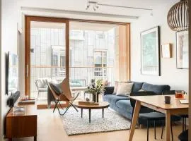 Premium city-center apartment in Oslo with a stunning balcony
