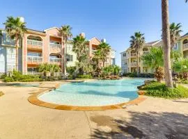 Pool Access and Balcony Beachfront Galveston Condo!