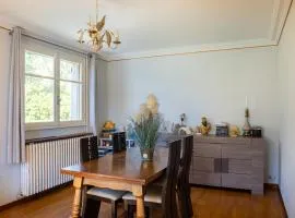 Appartement climatisé avec jardin