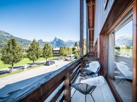 Vue magnifique, 100m télécabine, hotel i Morillon