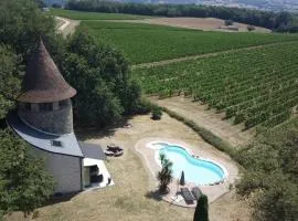 Romantic 18th-Century Windmill Retreat with Pool, Hot Tub Panoramic Views