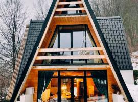 Cabana Aframe Blidari、Blidariのキャンプ場